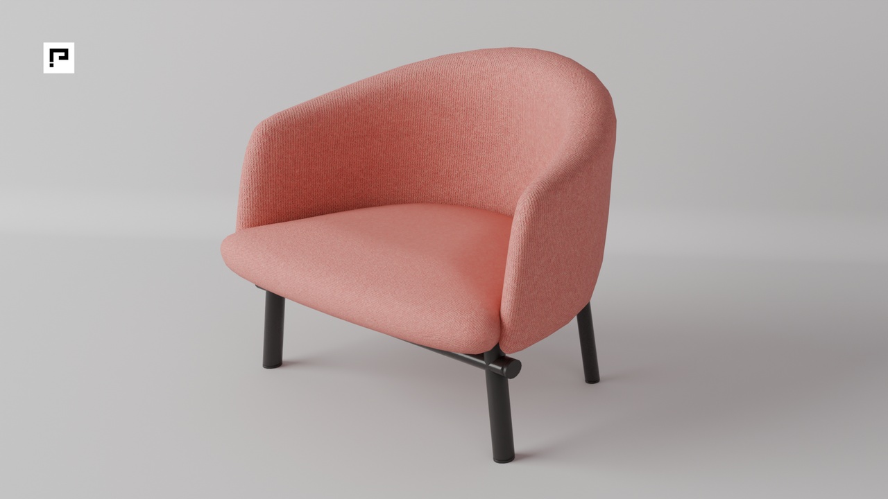 Media 1 for listing Archviz | Livre Armchair