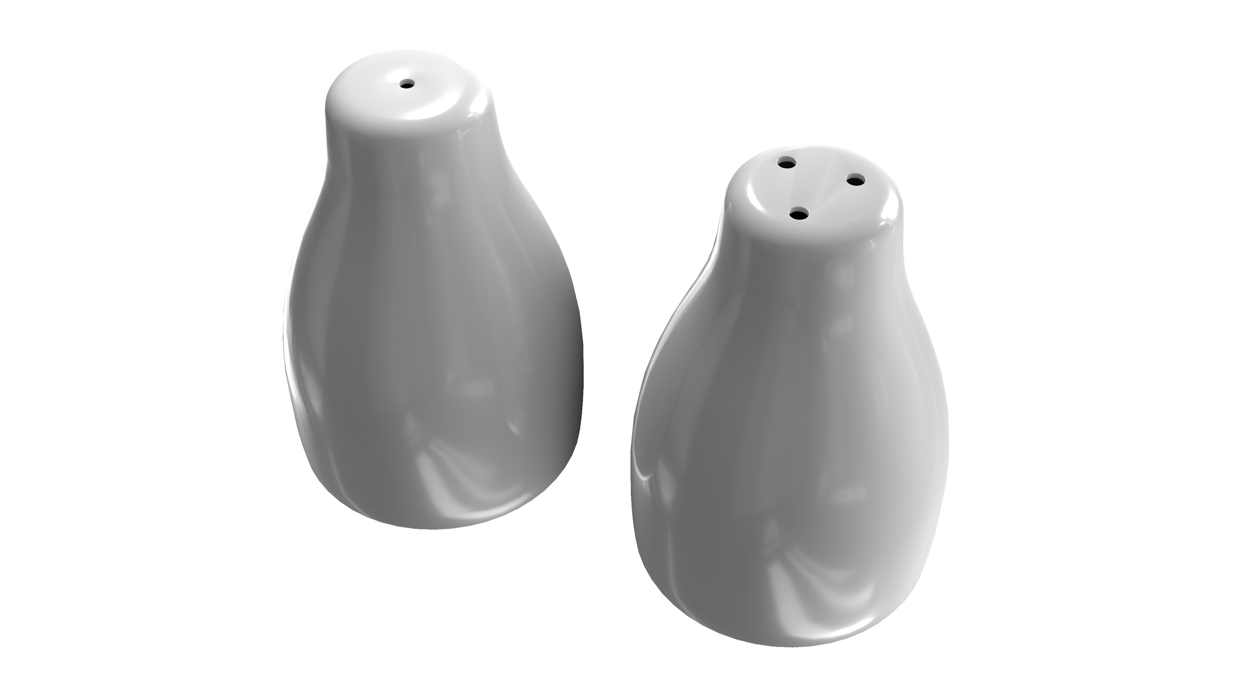 Media 1 for listing Salt & Pepper Pots 3D Model