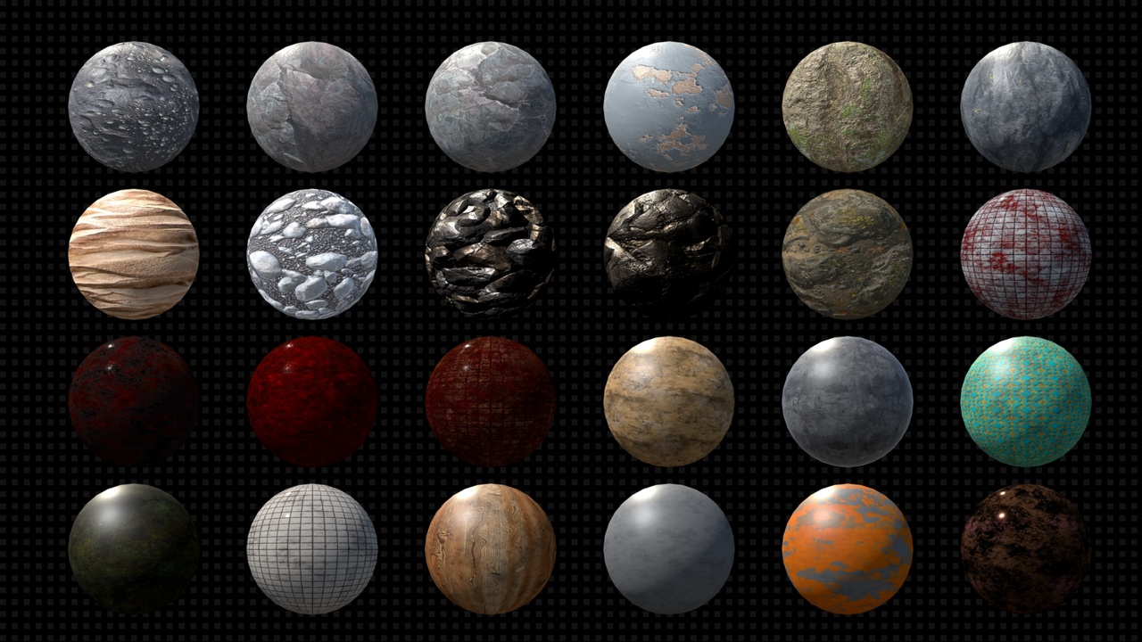 Medios 1 para el artículo 50 ground PBR materials V2