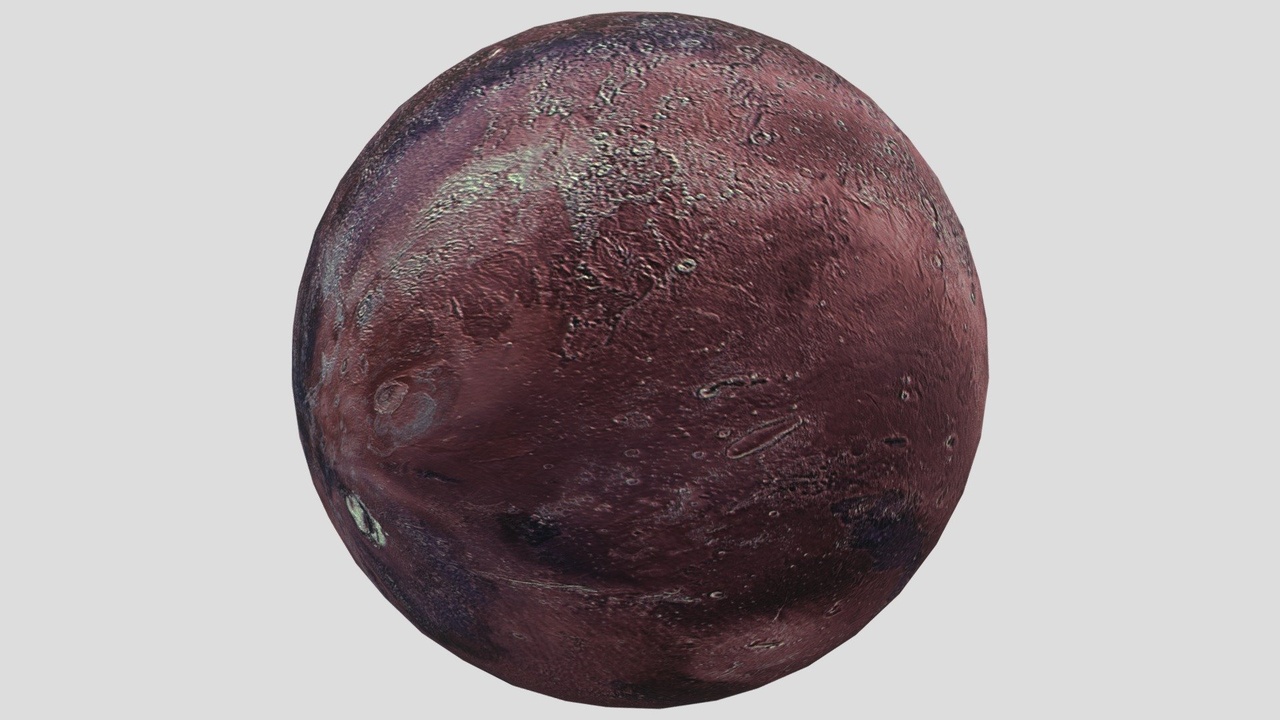 Media 1 for listing Mars, Free, low-poly