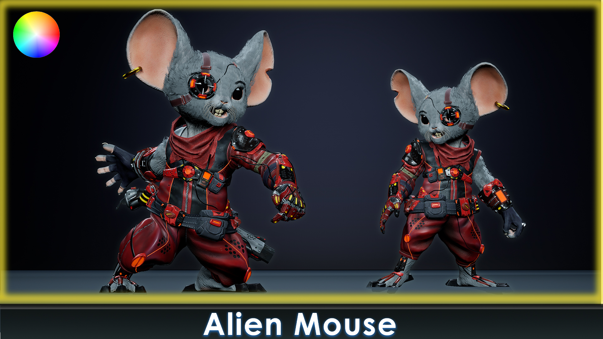 Alien Mouse | Fab