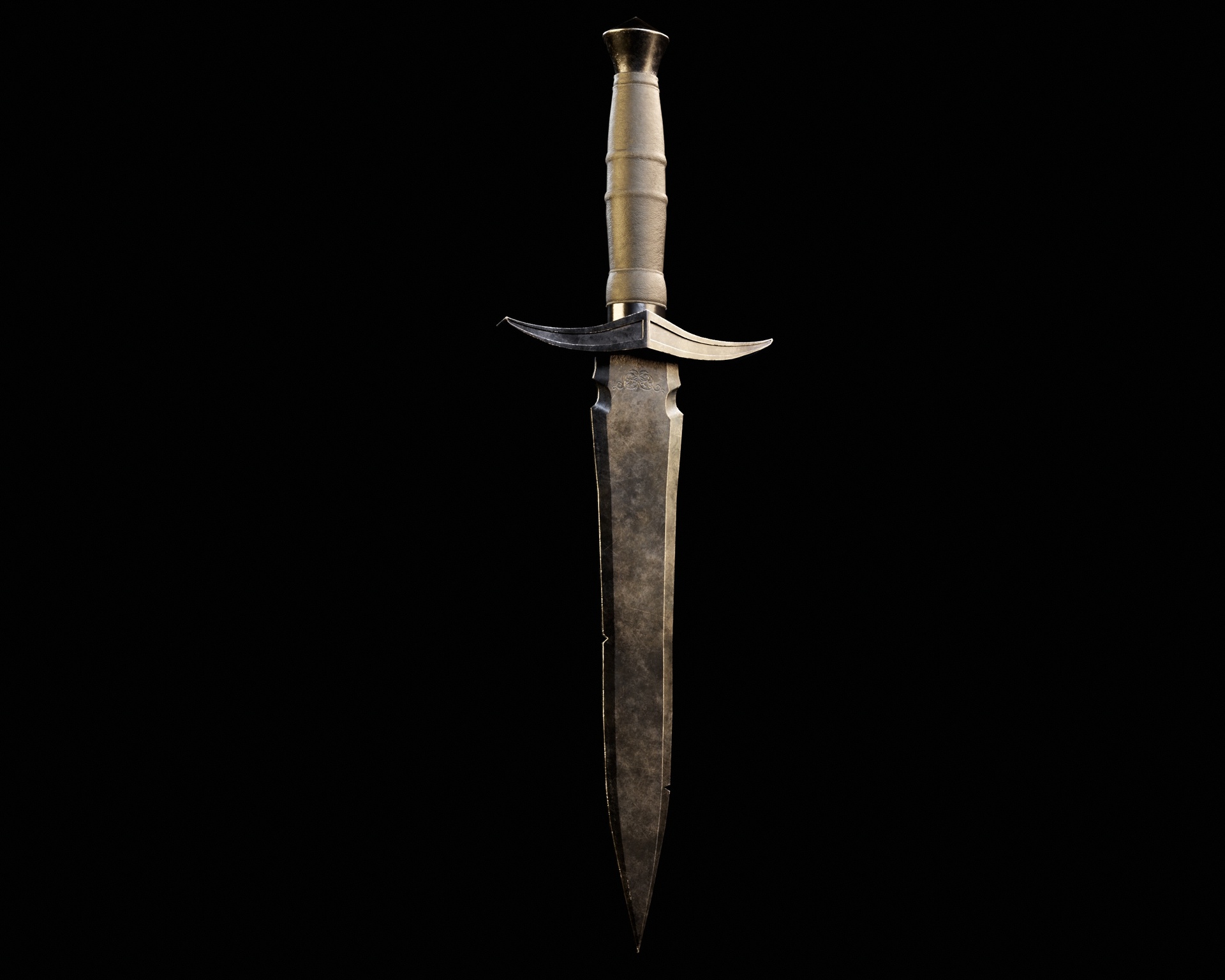 Media 1 for listing Damaged Medieval Dagger