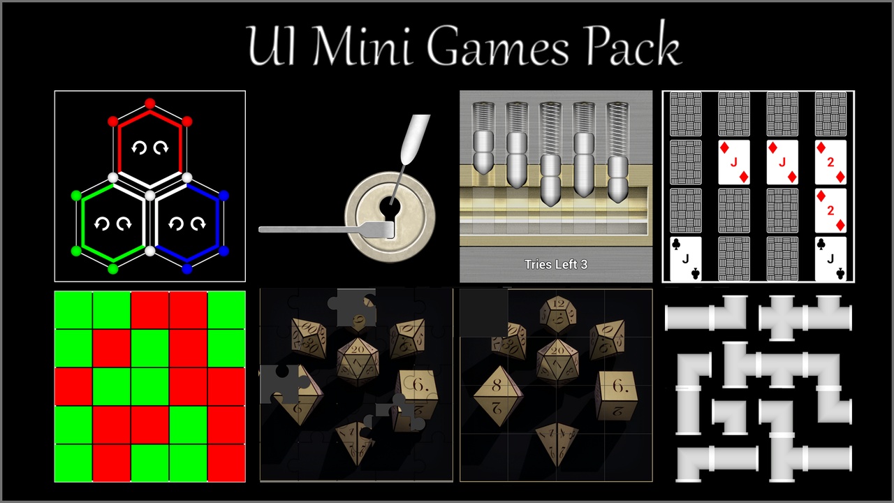 Media 1 for listing UI Mini Game Pack