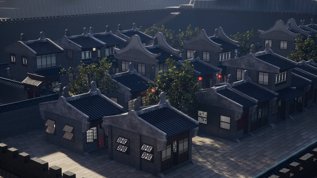 Media 1 for listing Ancient Chinese City Environment Asset Pack Vol. 1.03