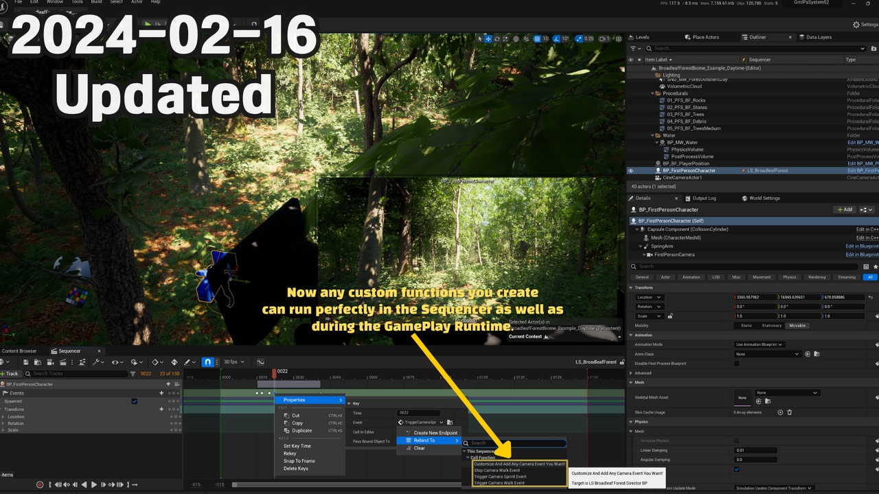 Gm Advanced Cine Camera Manager 1.1.3 (UE 5.6~) PRO 제품 등록을 위한 미디어 1개