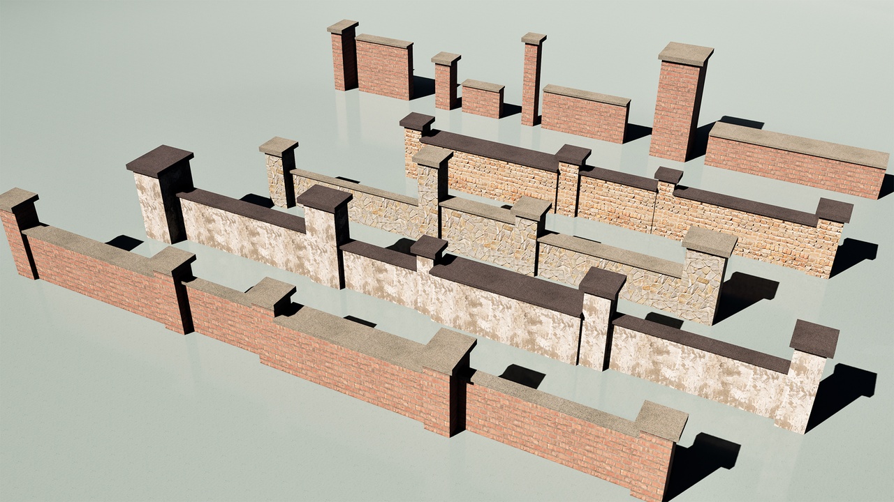 Media 1 for listing Smart Wall System (With Auto UV Map)