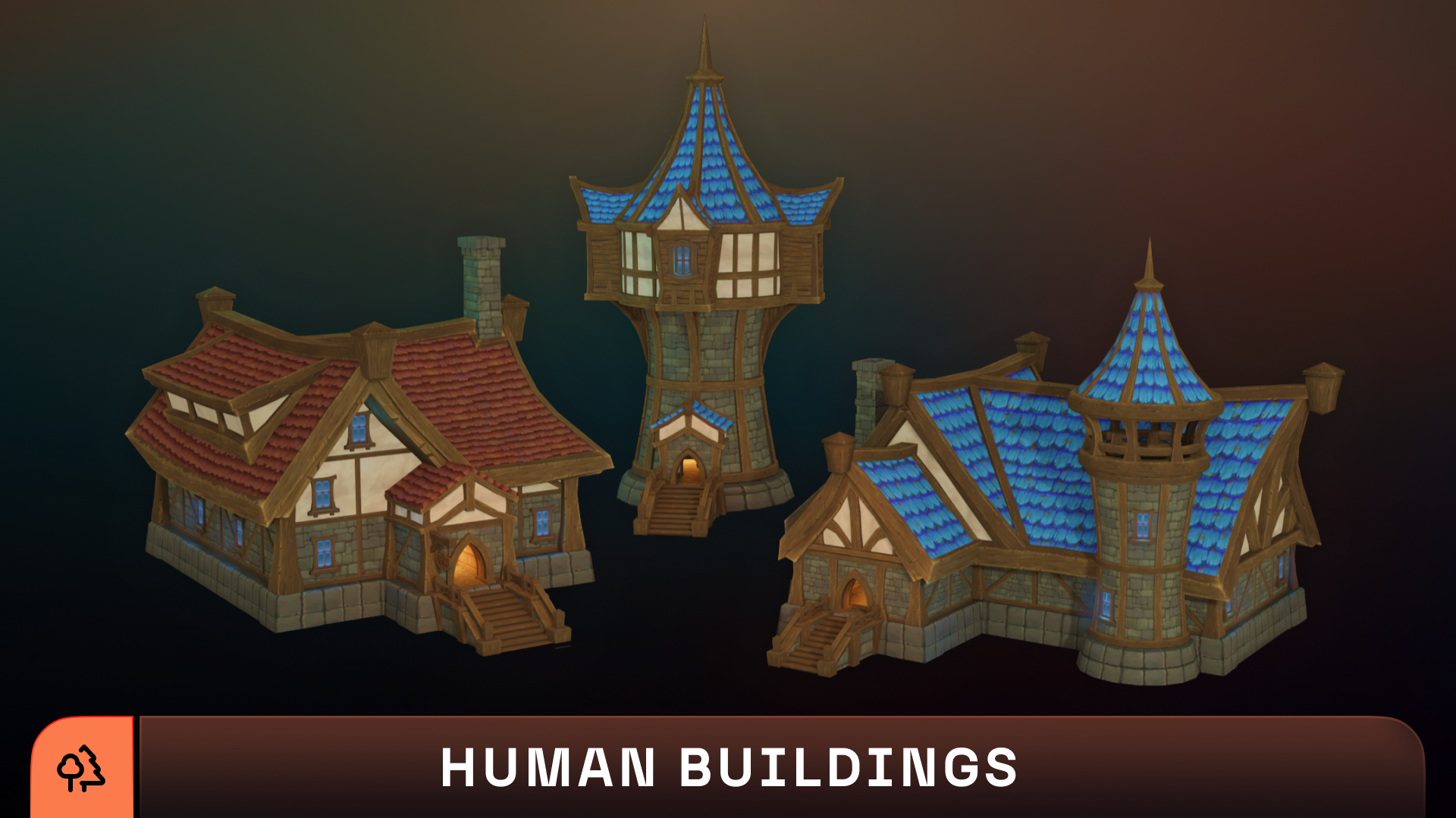 Human Shell Building Stylized Human Buildings | Fab
