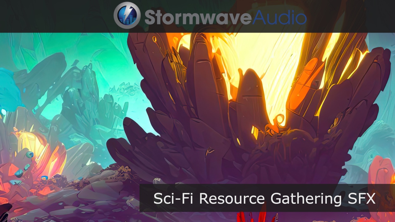 Media 1 for listing Sci-Fi Resource Gathering Sound Effects Pack