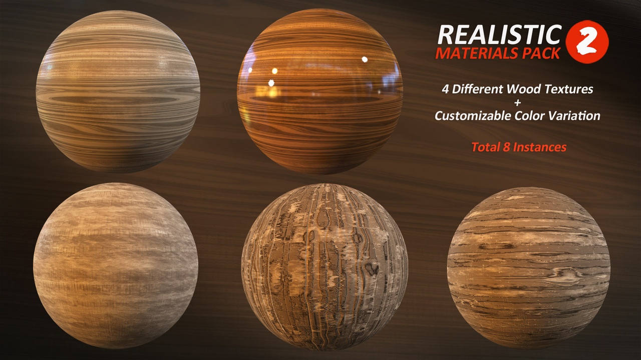 出品Realistic Material Pack 2のメディア1