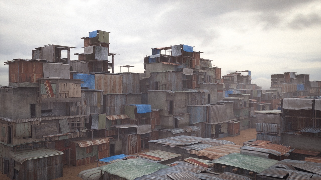 Media 1 for listing Shantytown modules Informal Settlement assets
