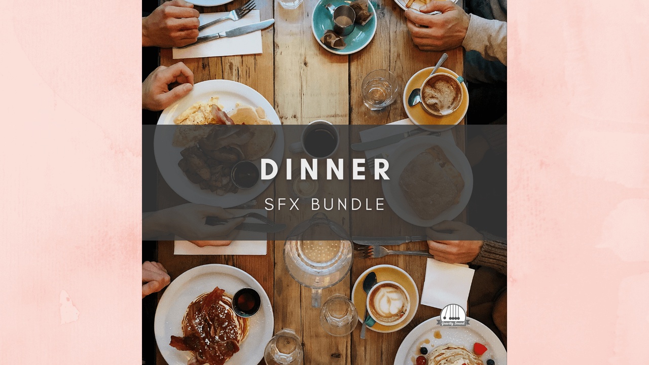 Media 1 for listing Dinner Sound Effects Bundle