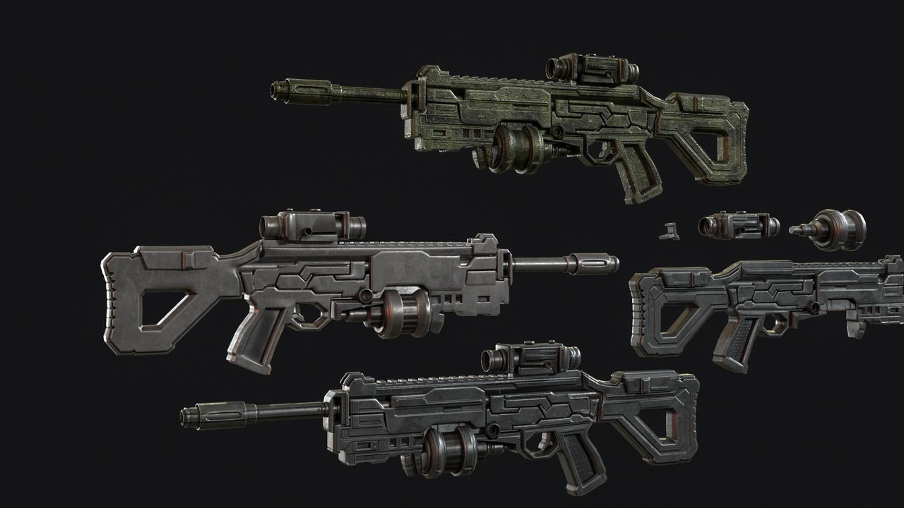 Media 1 for listing Cyborg Rifle