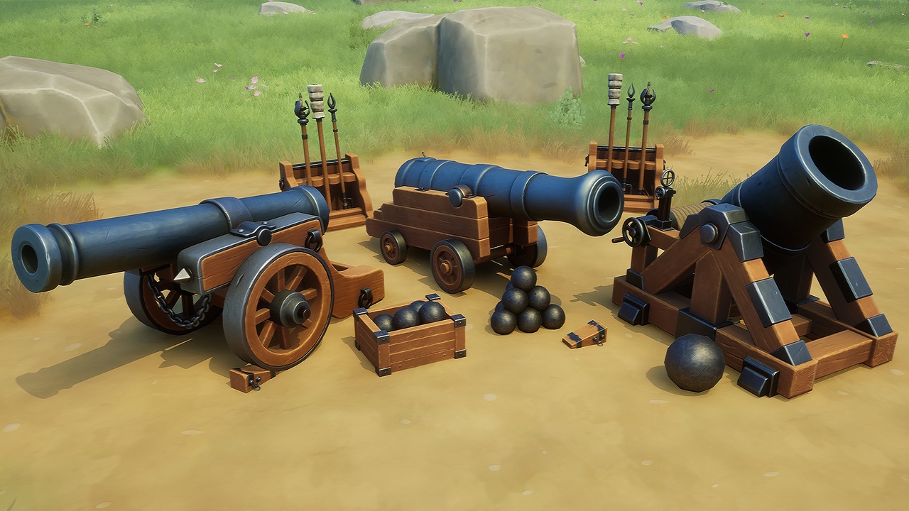 Media 1 for listing Stylized Cannons Pack