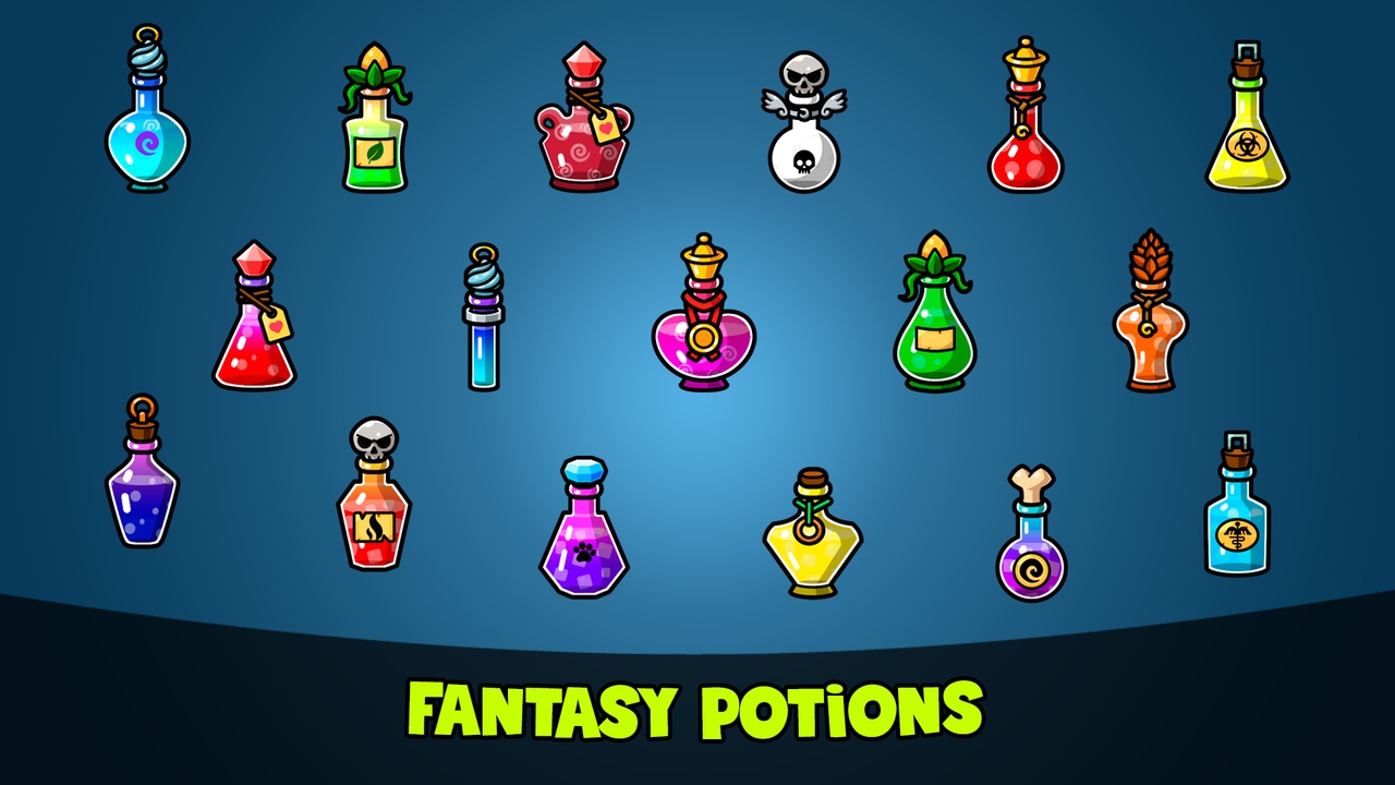Media 1 for listing Fantasy Potion Icons