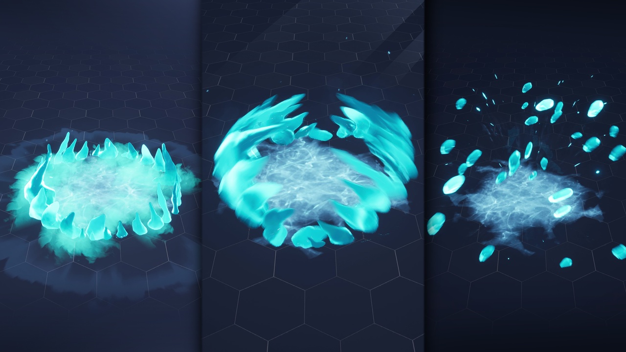 Ice Trap VFX ์ ํ ๋ฑ๋ก์ ์ํ ๋ฏธ๋์ด 1๊ฐ