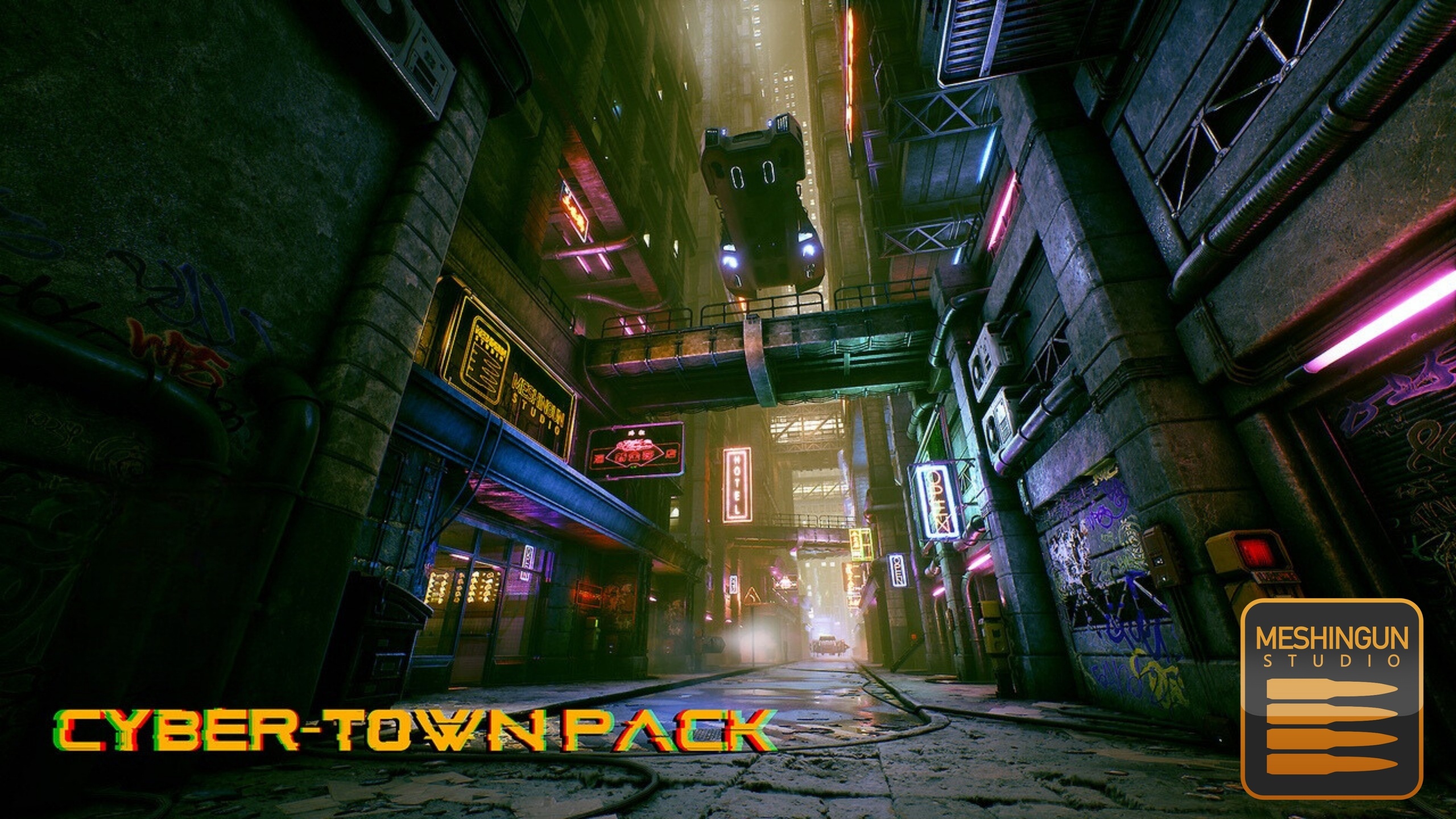 商品 Cyber-Town Pack 的媒体 1
