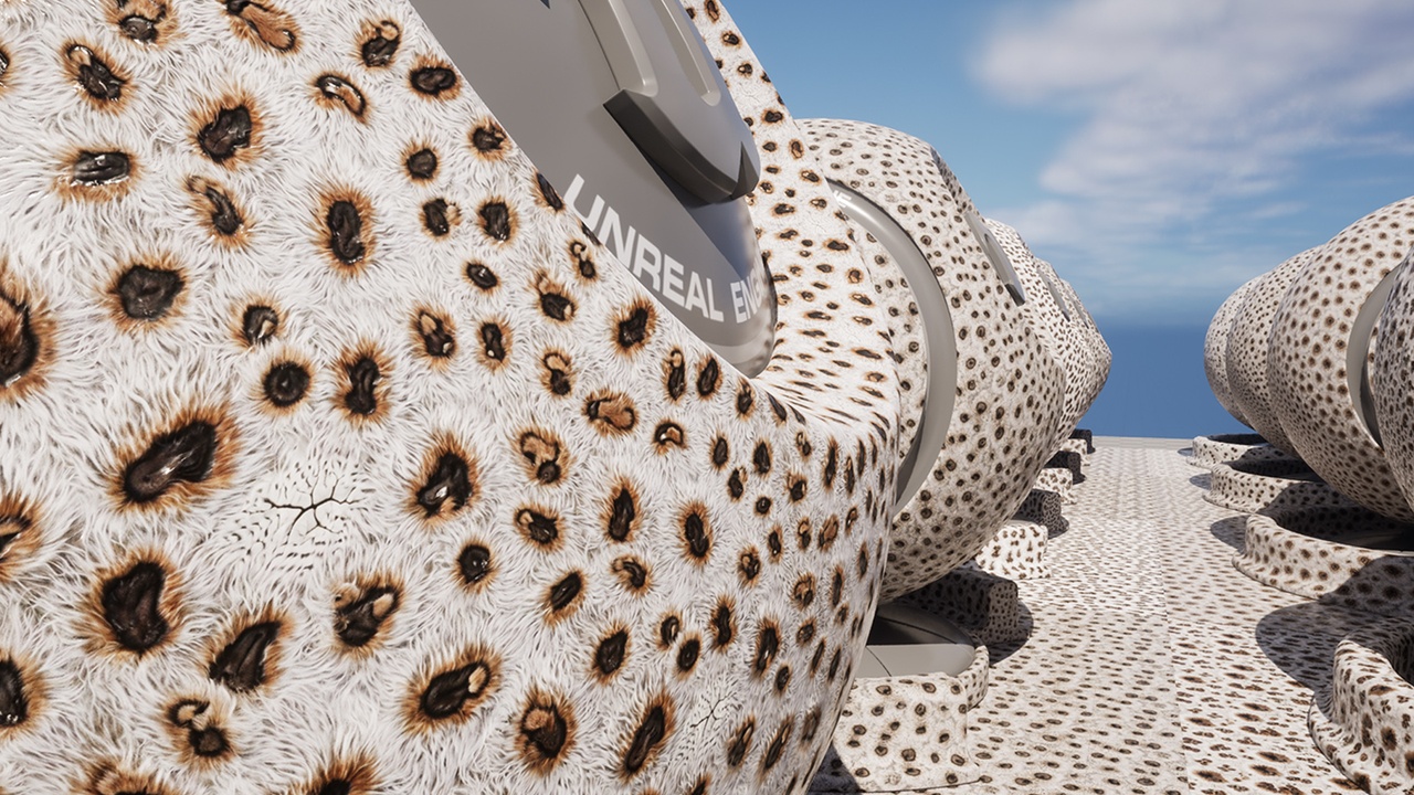 File multimediali per l'articolo Animal Skin V2 Material Pack – 30 Advanced Organic PBR Materials (180 Textures): 1