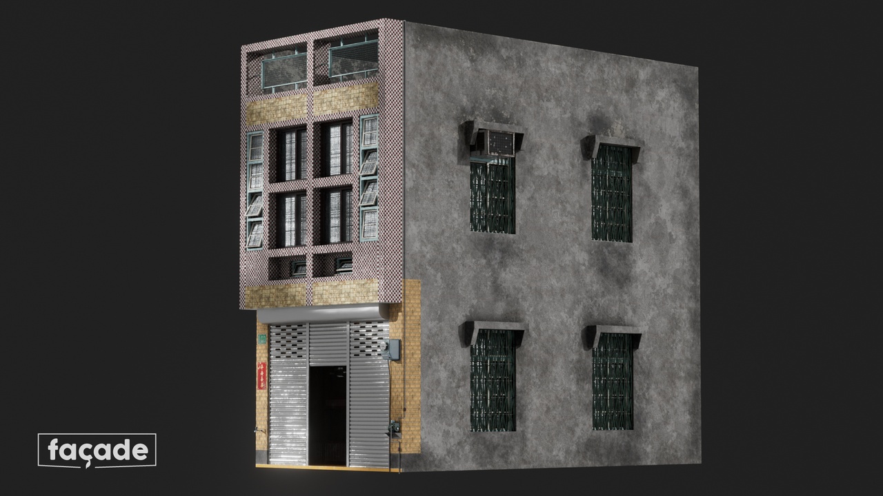 Media 1 for listing Authentic Taiwan - A 1950s Ceramic Tile Facade - Q260622U