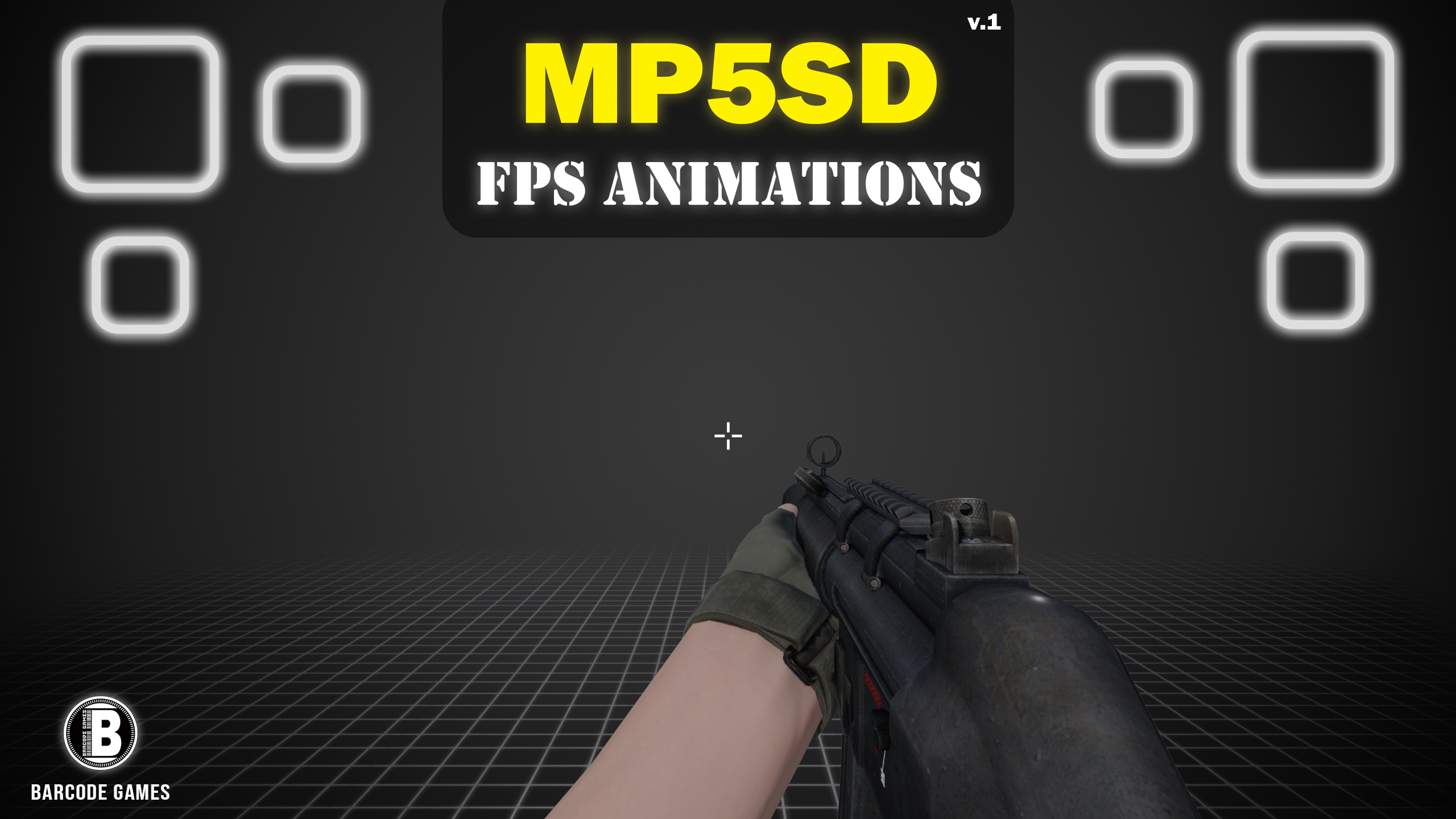 MP5SD - FPS Weapon Animations Pack (v.1) | Fab