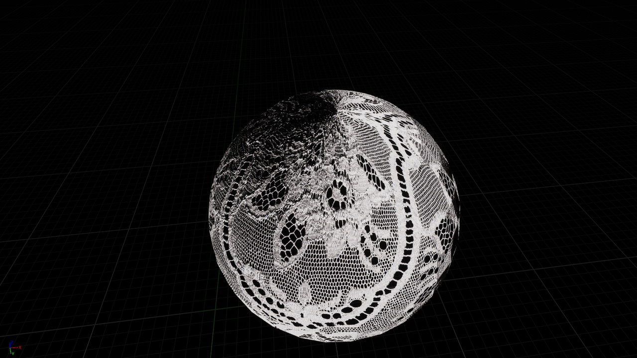 Media 1 for listing 16-bit TIFF Lace Fabric PBR Texture - 4K Photoscan | AATB 00001