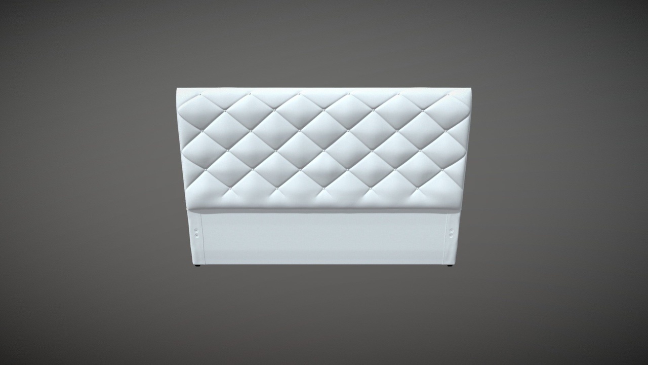 Media 1 for listing White Fabric Headboard