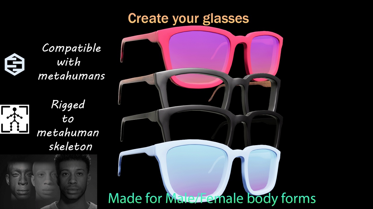 Media 1 for listing Glasses Pack 1