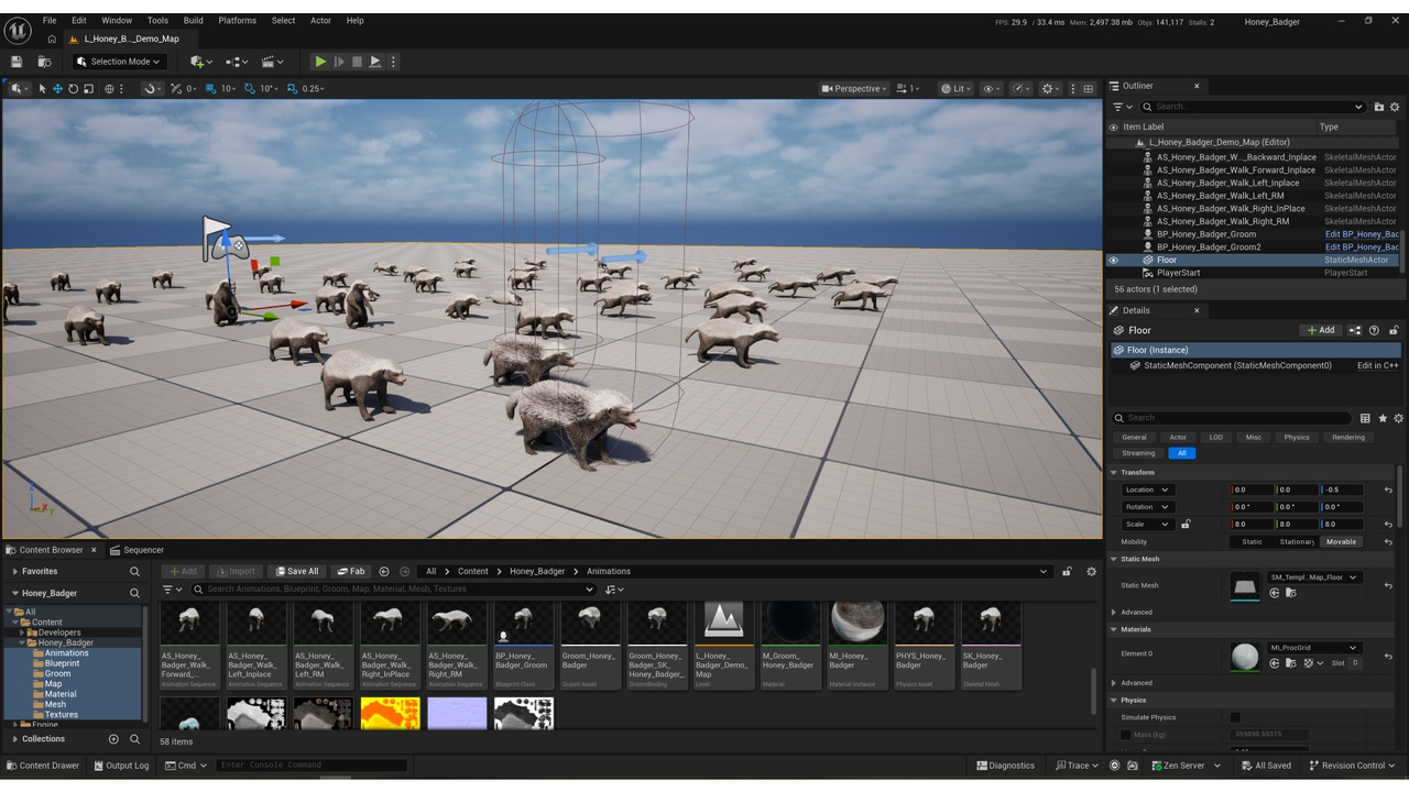 Media 1 for listing Honey Badger Ratel
