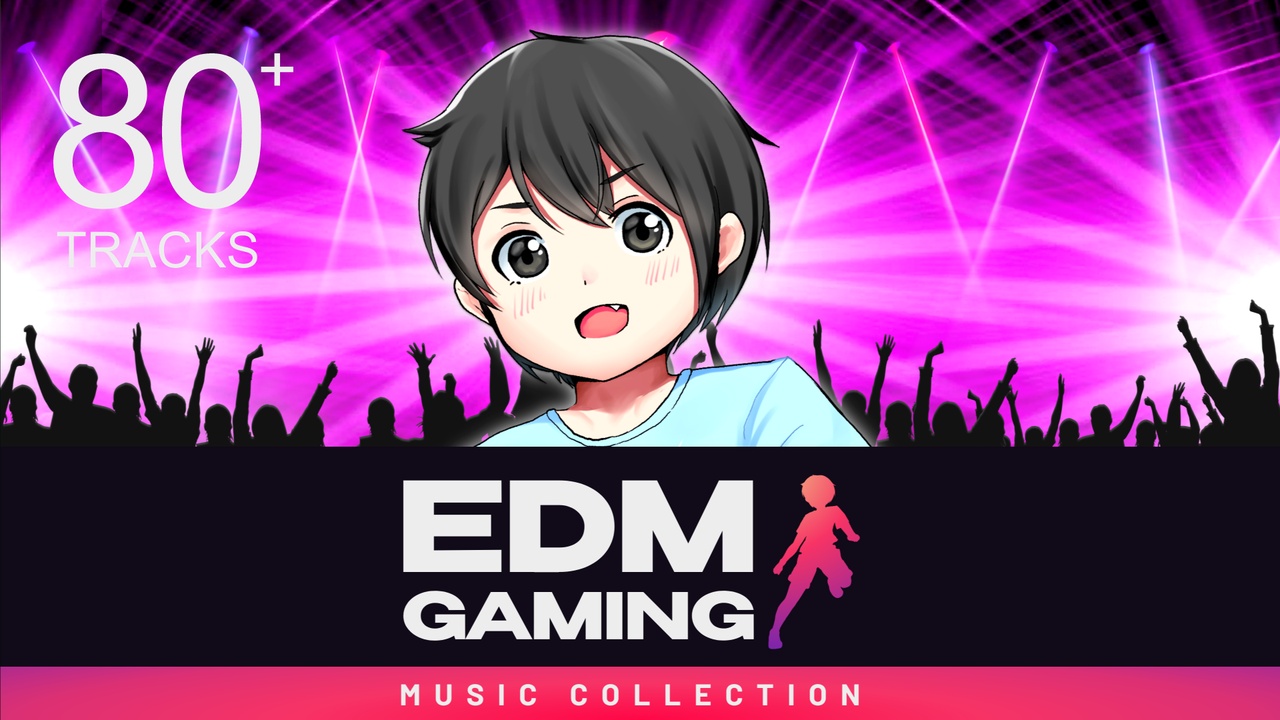 Media 1 for listing EDM Gaming Music Collection - Rhythm, Arcade, Racing Game, Electronic