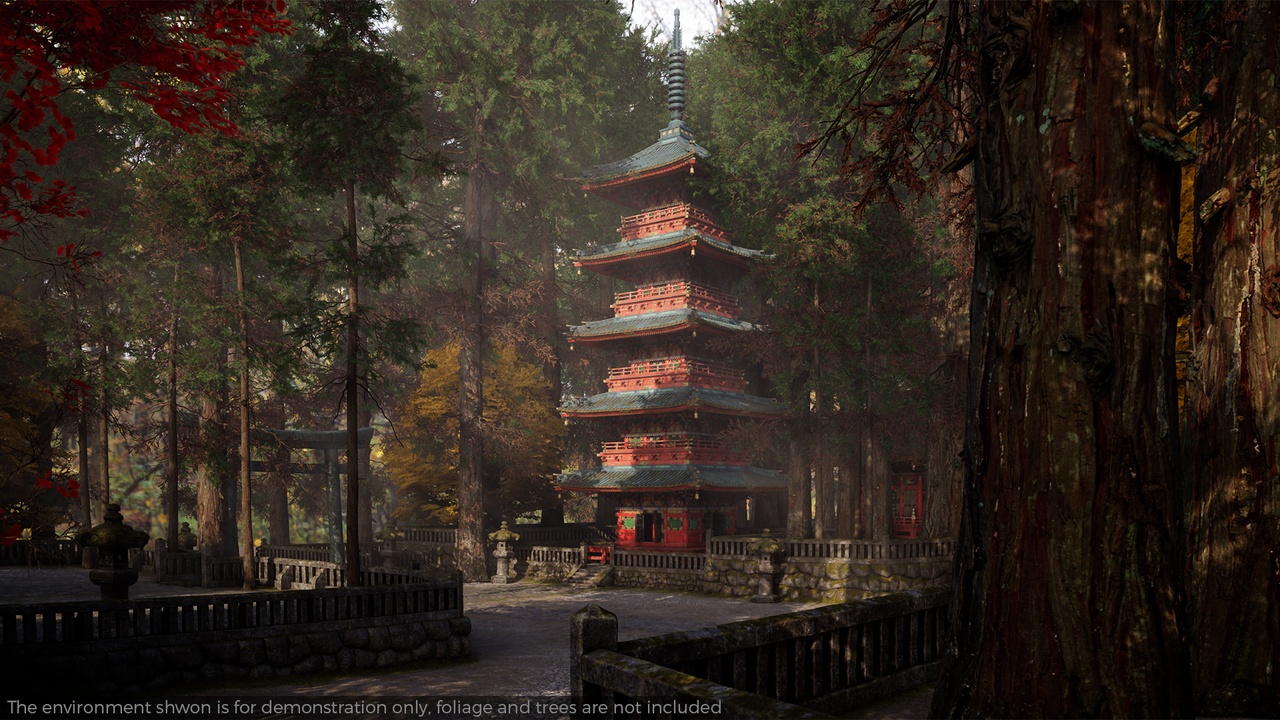 Media 1 for listing Japanese Modular Shrine (With Interiors)