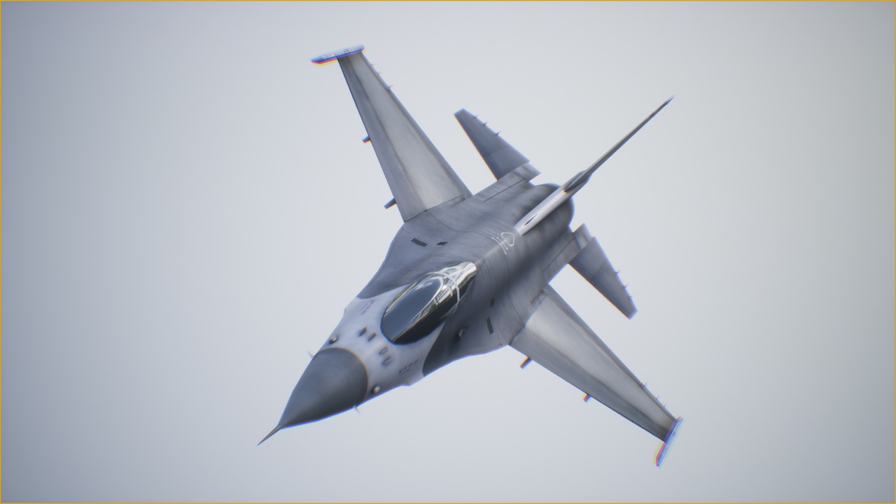 出品animated  Jet fighter  F16のメディア1