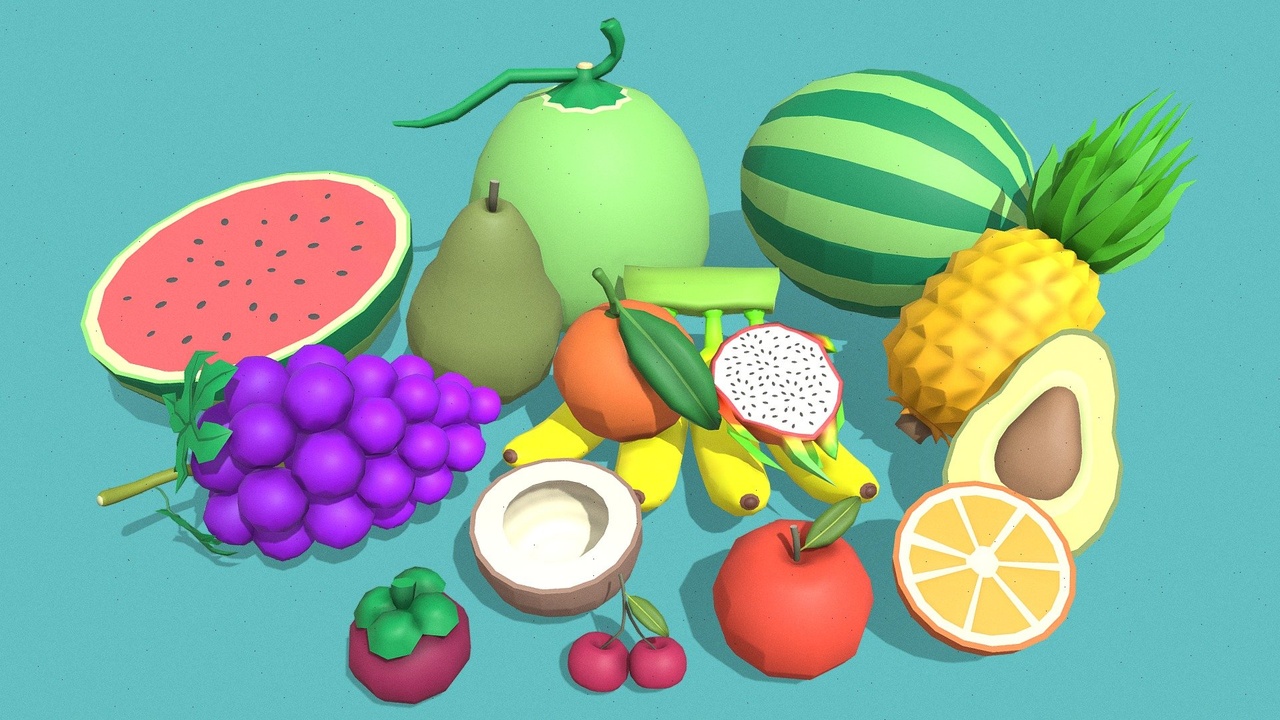 Media 1 for listing Free Pack - Fruits
