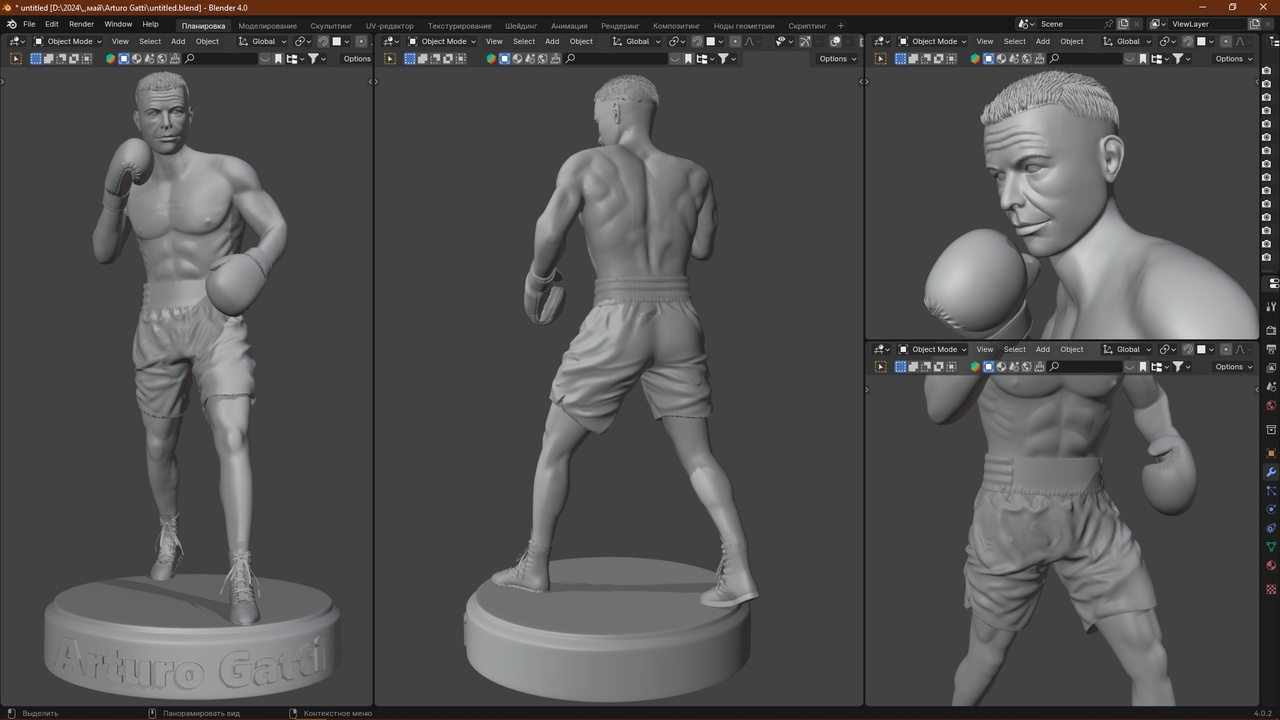 Media 1 for listing 3D printing model Arturo Gatti