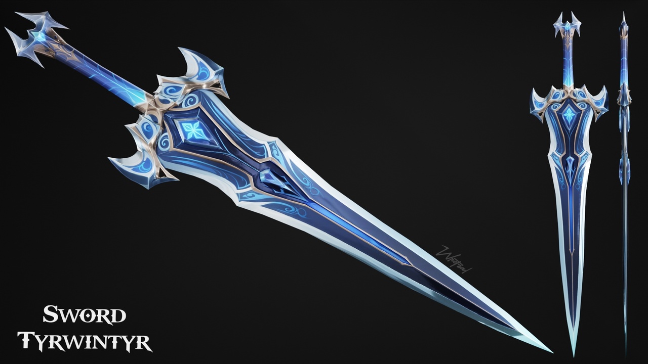 Media 1 for listing Sword Tyrwintyr [Stylized Fantasy]