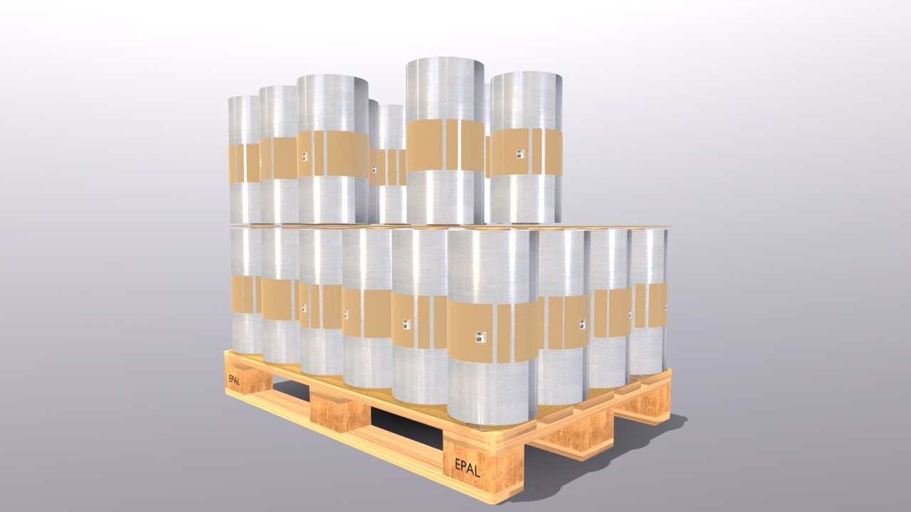 Media 1 for listing Pallet with roll film