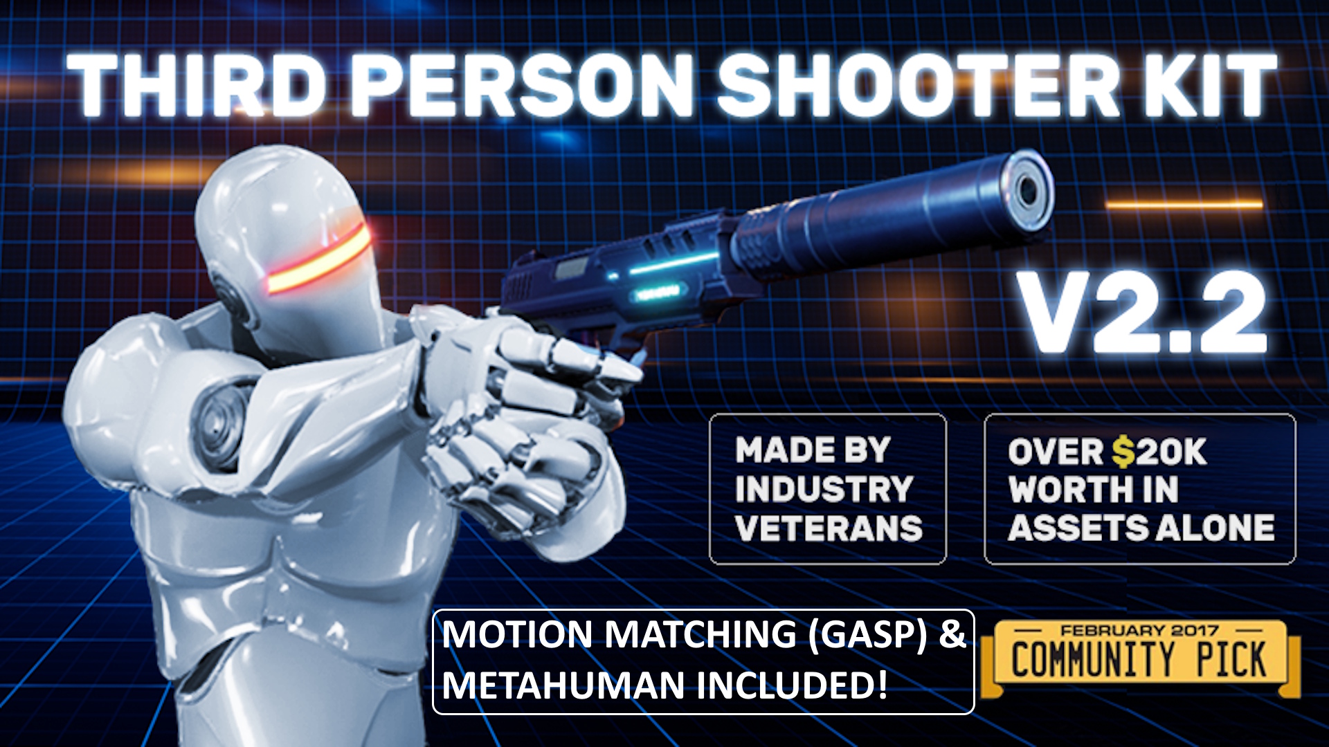 Third Person Shooter Kit v2.2 | Fab