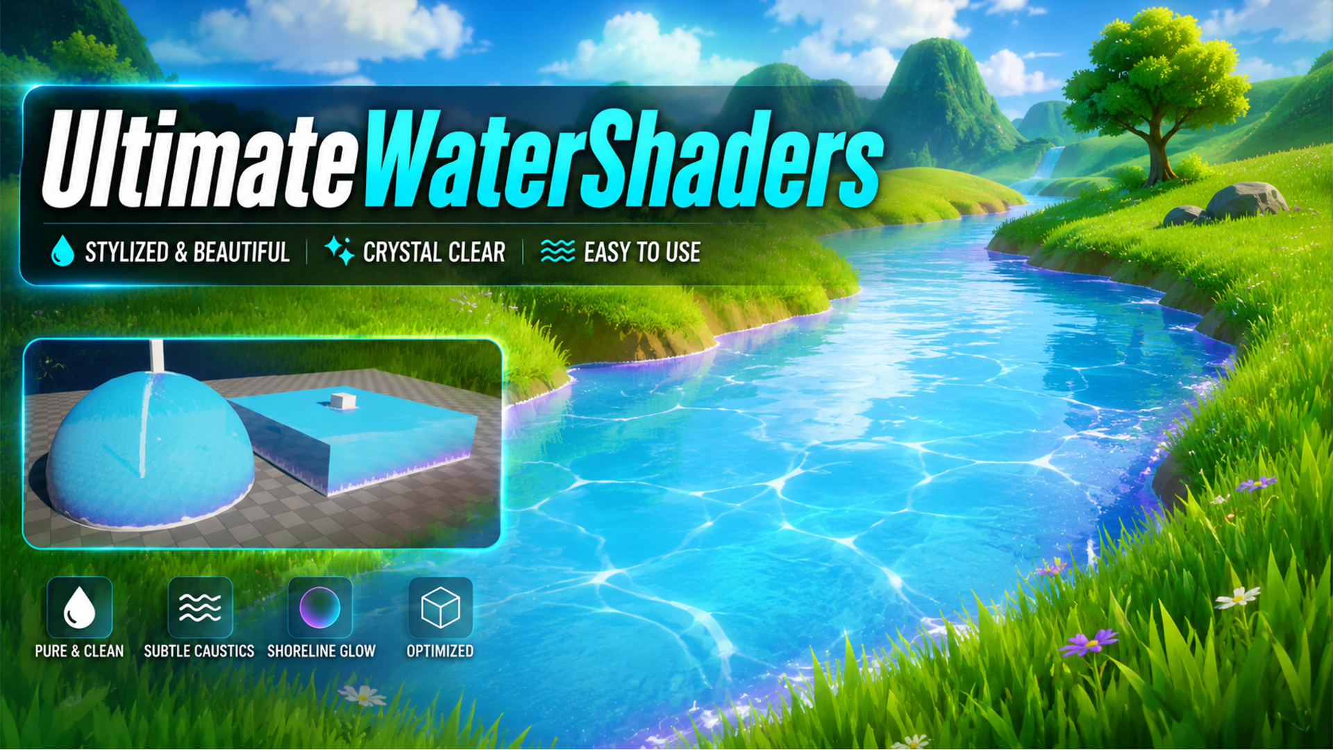 その他 sunskin percy waters evolution shader Ultimate Water Shaders V1 | Fab