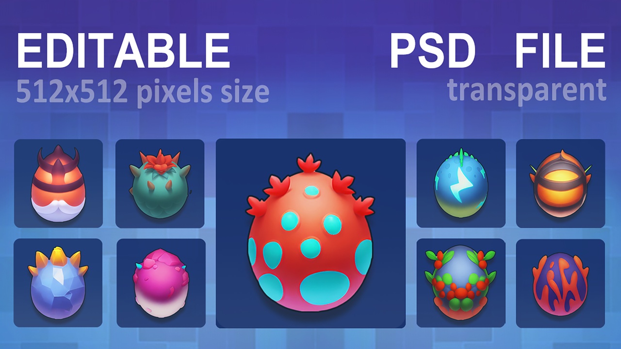 Media 1 for listing Fantasy_Eggs_01