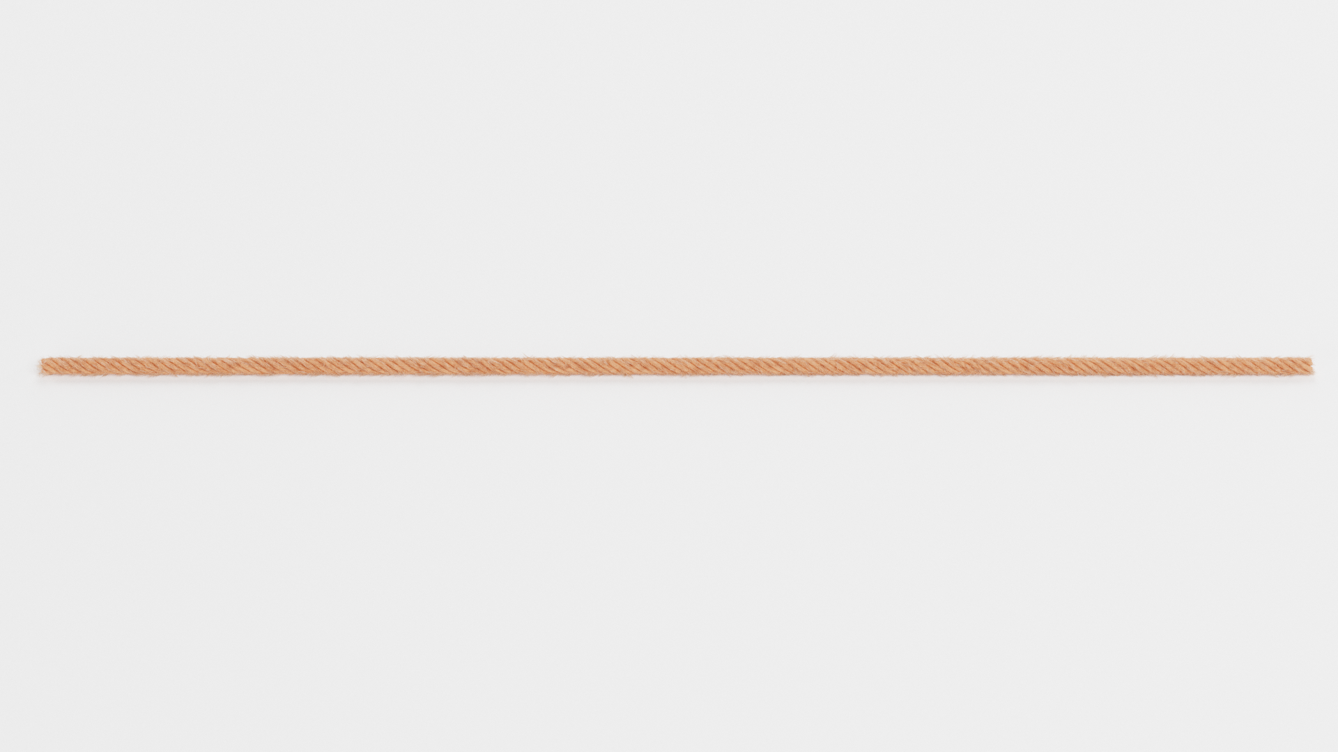 Rope V2 - Straight Natural Fiber Strand | Fab