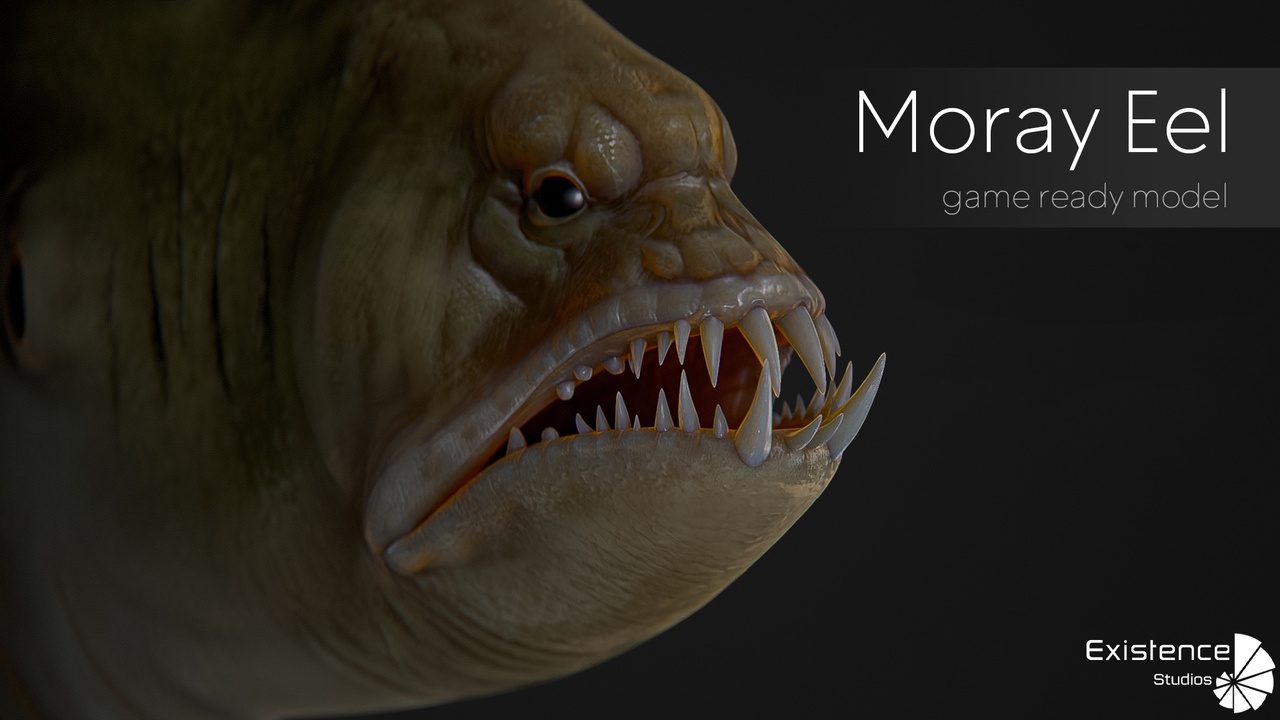 Ocean Monster Fish Pack - Part 1 - Fish low poly model - #0 제품 등록을 위한 미디어 1개