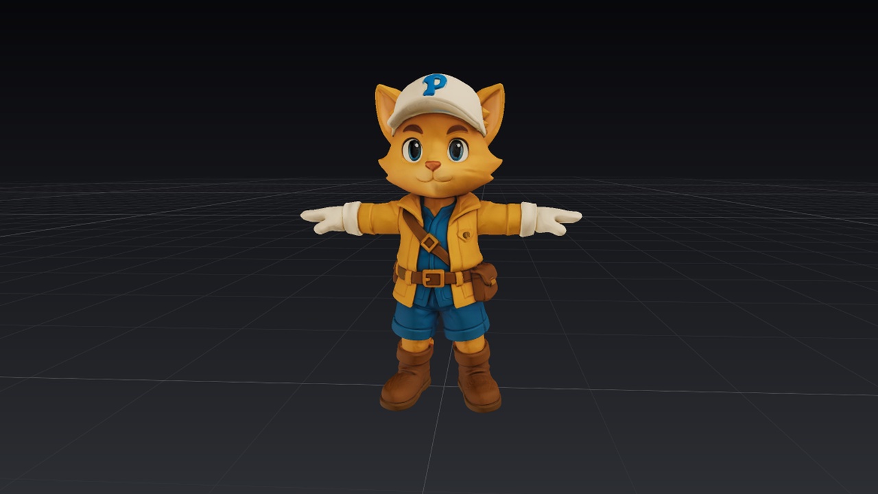 Media 1 for listing Cat  – 3D Character