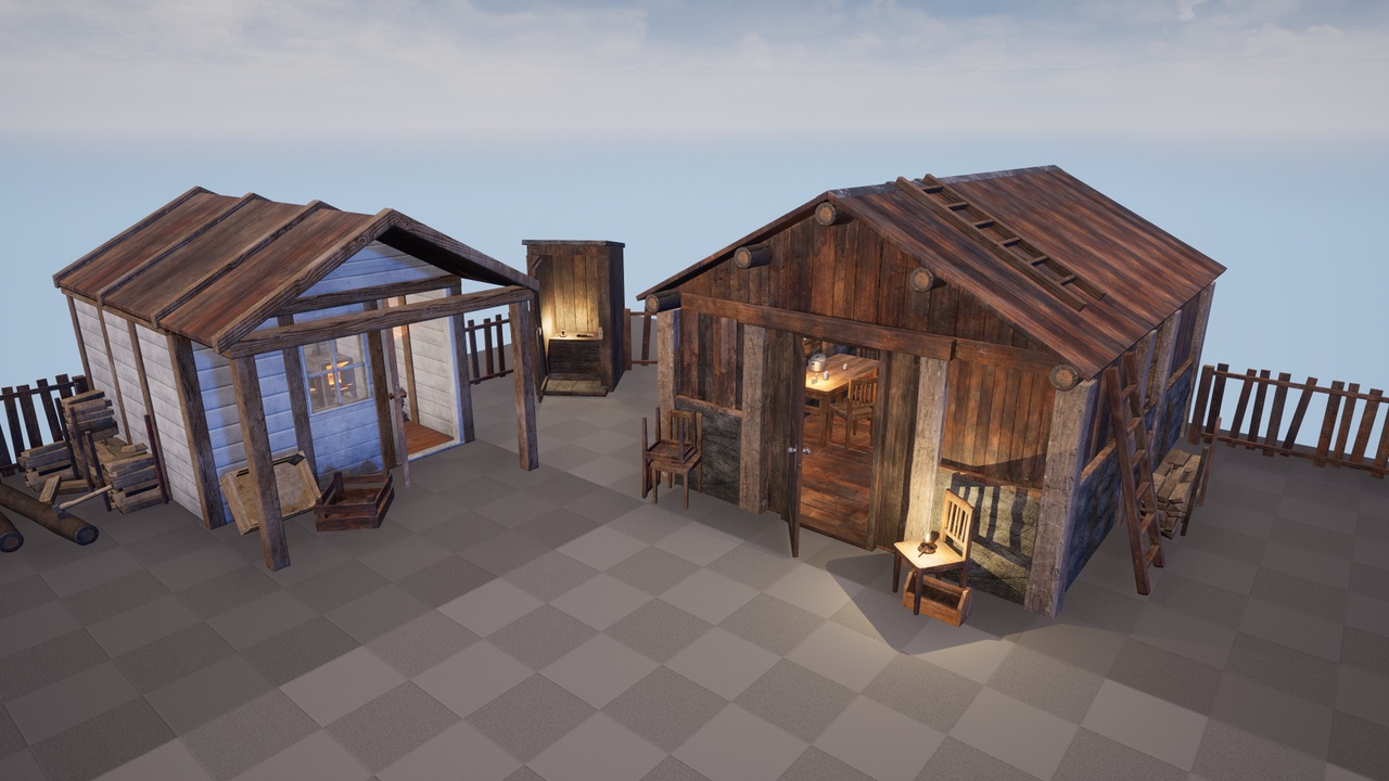 Media 1 for listing Modular Huts Asset