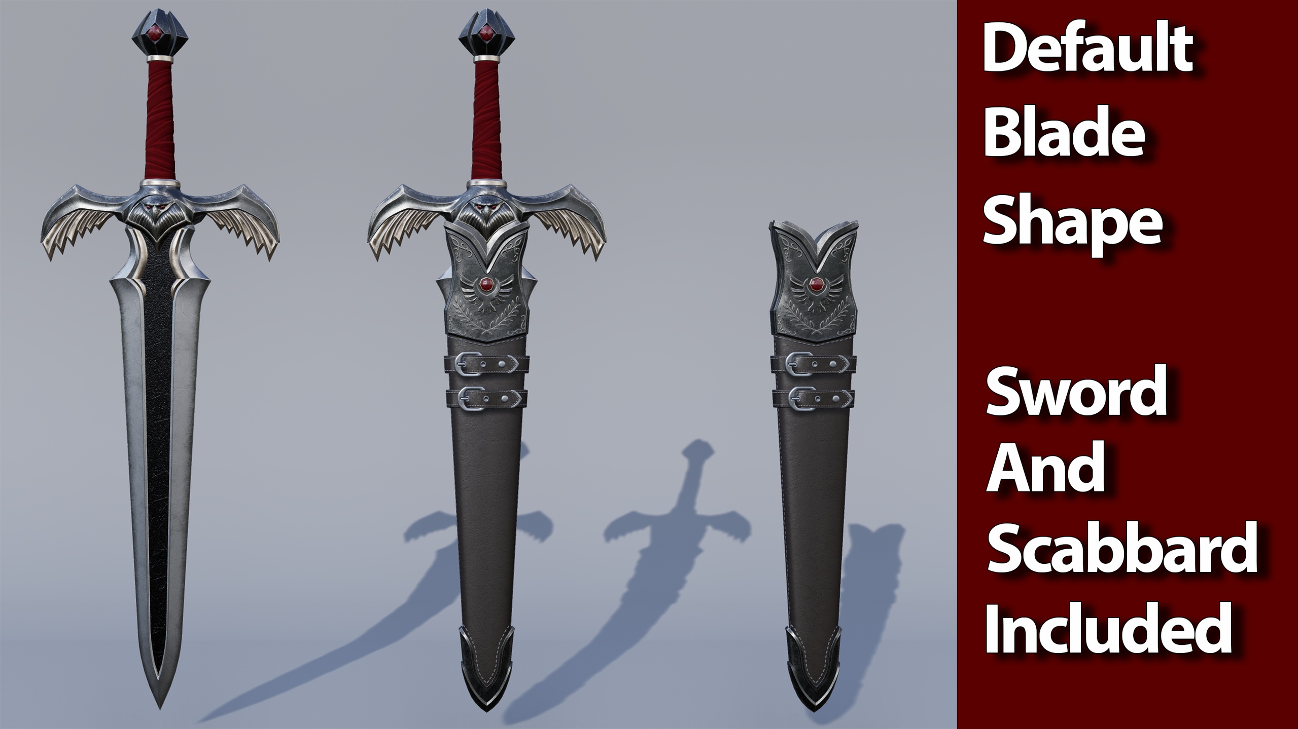 Media 1 for listing Customizable Fantasy Sword