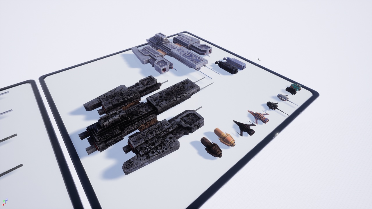 Media 1 for listing SCIFI Spaceship Pack 2