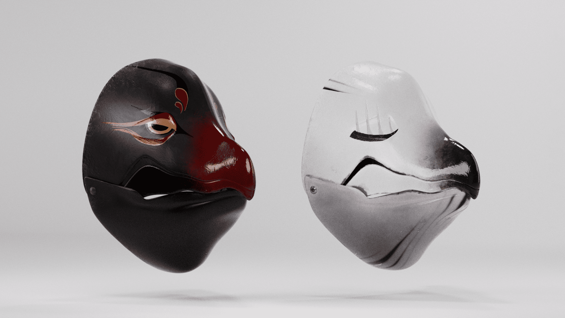 Japanese bird mask | Fab
