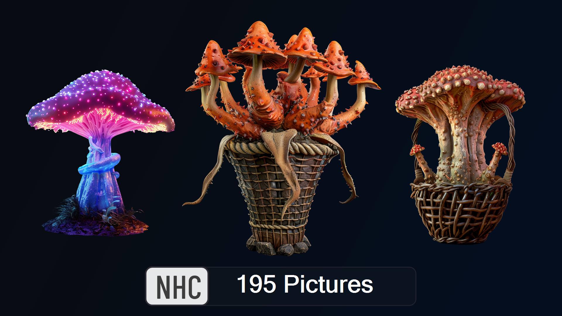NHC - Evil Mushrooms | Fab