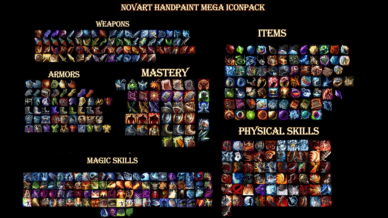 Media 1 for listing Novart Amazing Icon Megapack