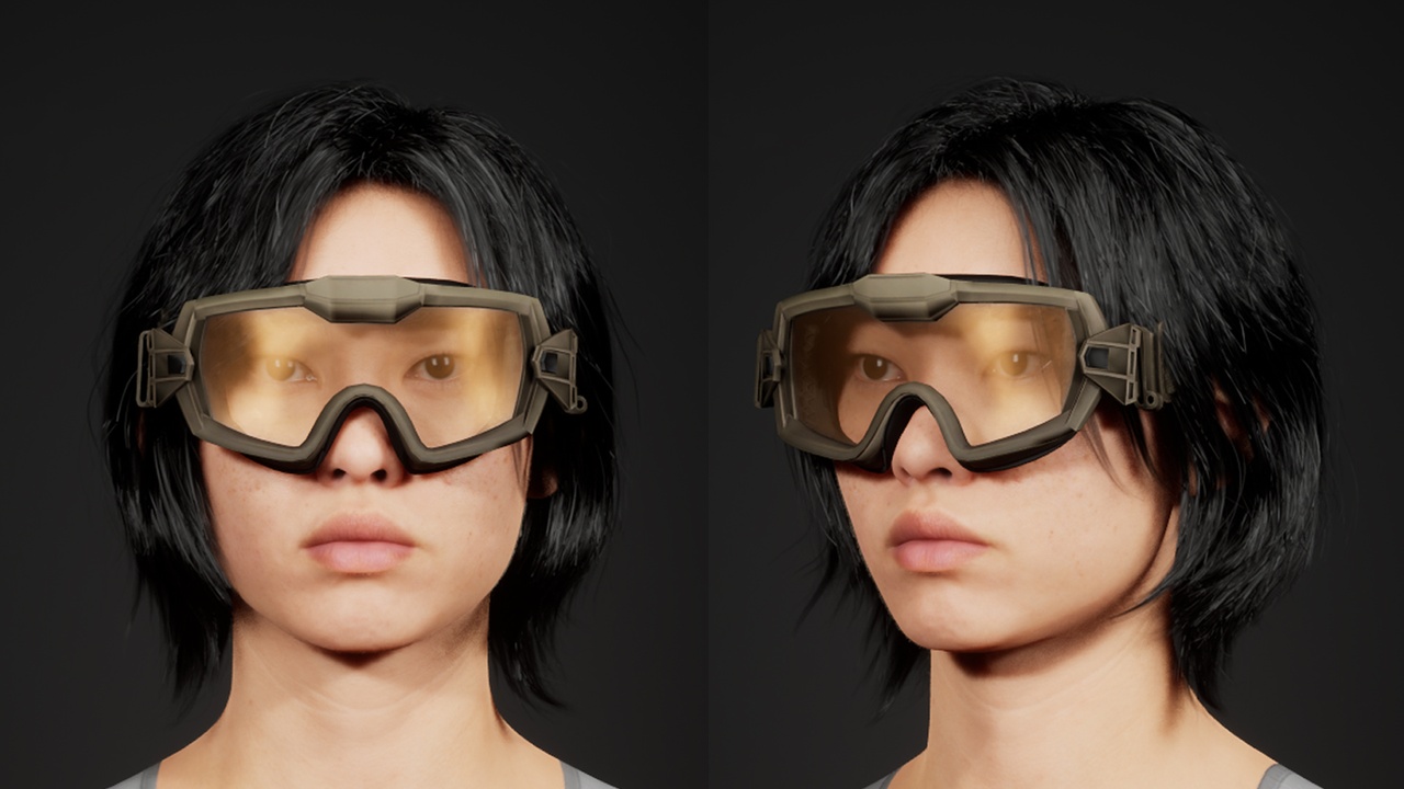 Media 1 for listing Goggles  - Metahuman