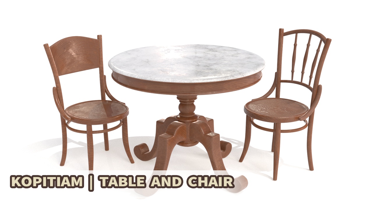 Media 1 for listing Kopitiam Furniture | Nanyang Stylized Furniture