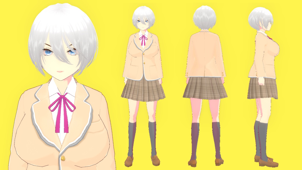 Media 1 for listing School Girl Yuki - Character Pack