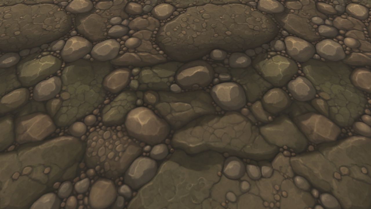 Multiple Ground Chunks Texture Stylized Textures - Vol 217 - Ground | Fab